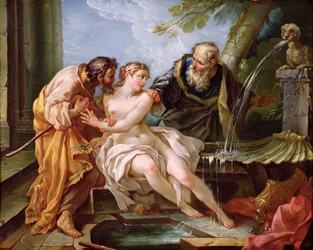 Susana y los ancianos, 1746